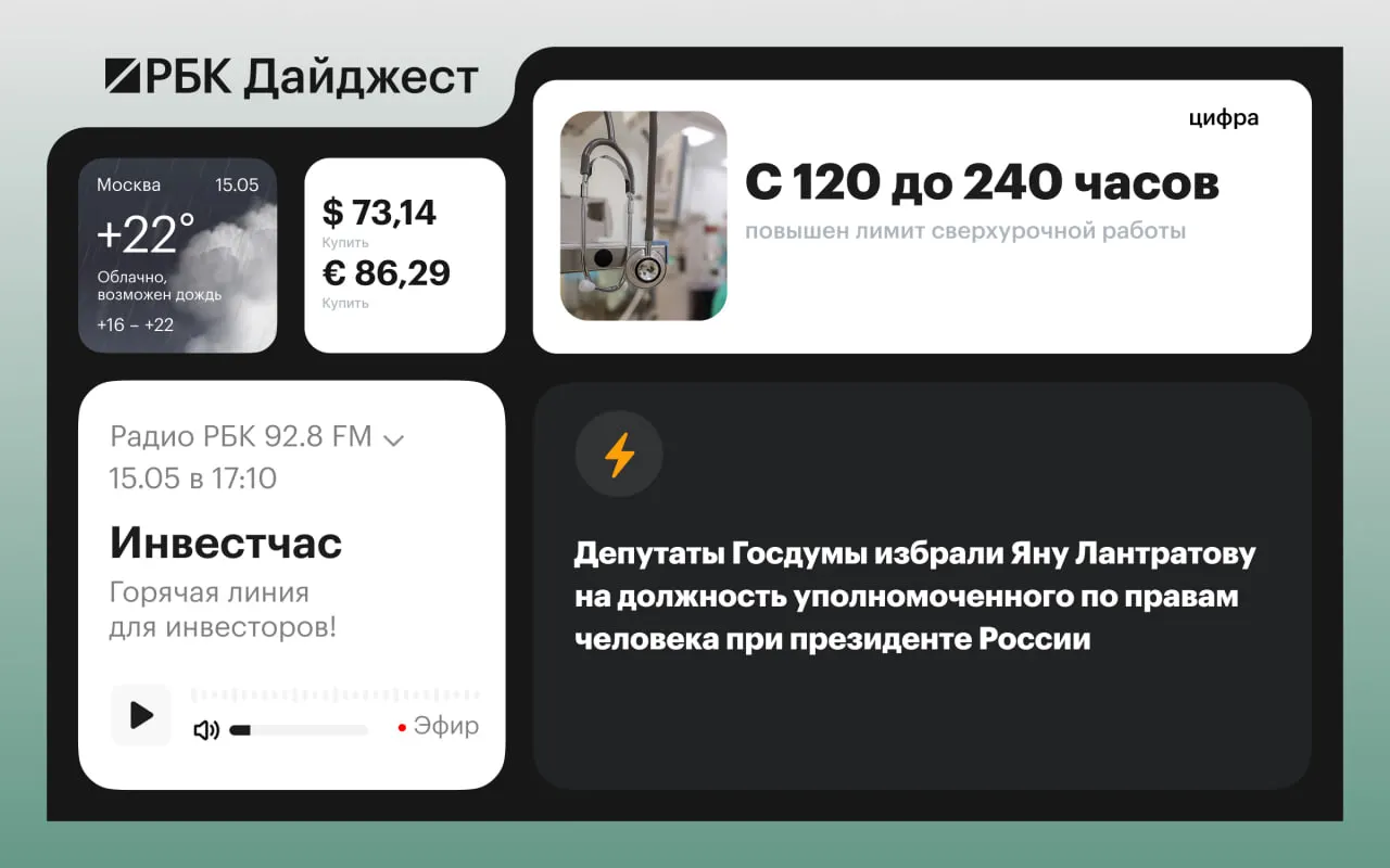 Краткий обзор ключевых событий: назначение нового уполномоченного по правам человека, аресты, переговоры лидеров и другие новости.