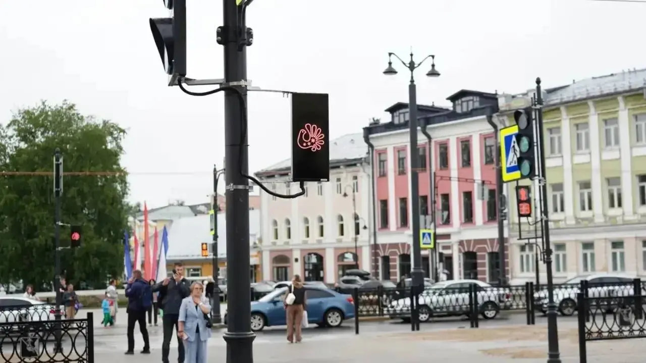 В&nbsp;Вологде устанавливают светофоры с&nbsp;вологодской птичкой