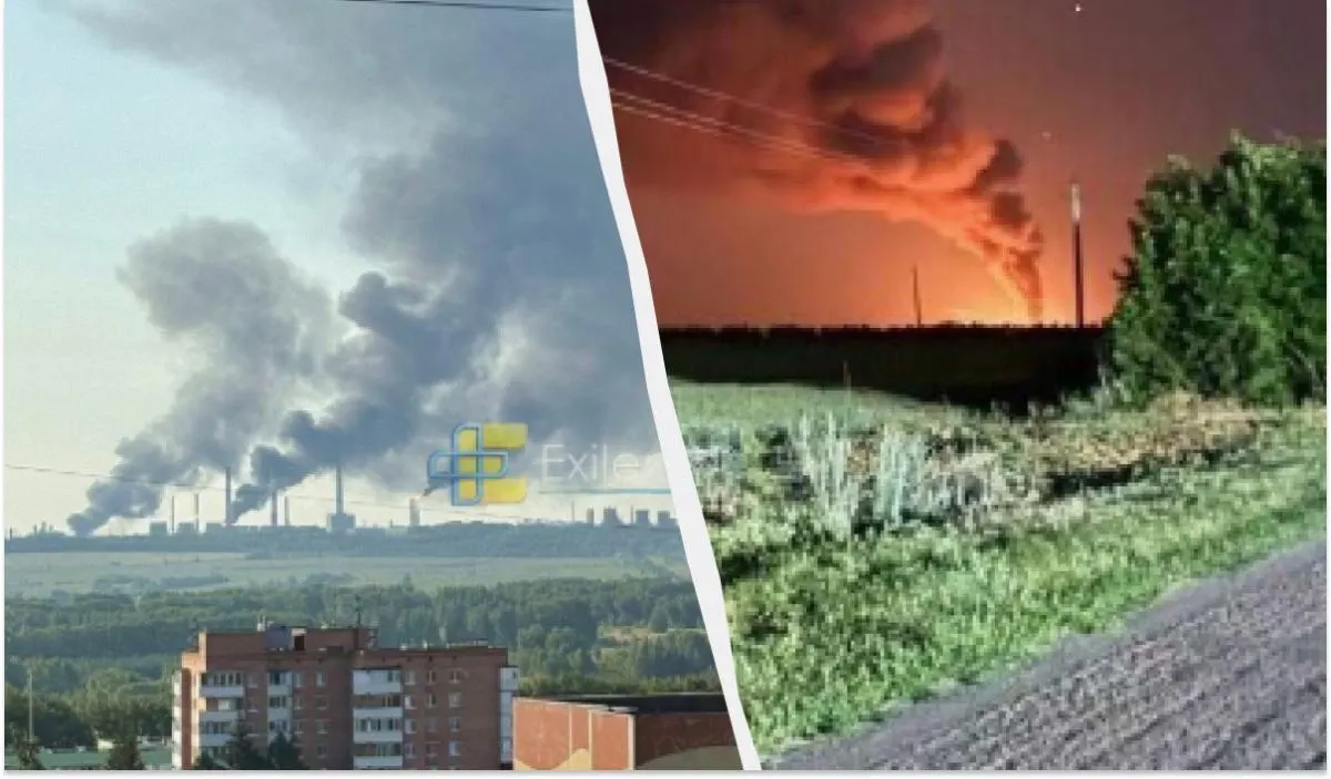 Генштаб сообщает о ночных ударах по аэродрому в Воронежской области, нефтеперерабатывающим заводам в Саратовской области и Татарстане, повреждении автомобильных мостов в Белгородской области и поражении шести танкеров в Чёрном и Азовском морях.