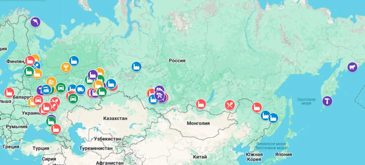 Интерактивная карта фиксирует остановки производств, массовые увольнения, задержки зарплат и перевод на сокращённый график по всей России — от Калининграда до Камчатки. С начала 2026 года зарегистрировано больше случаев, чем за весь 2025 год.