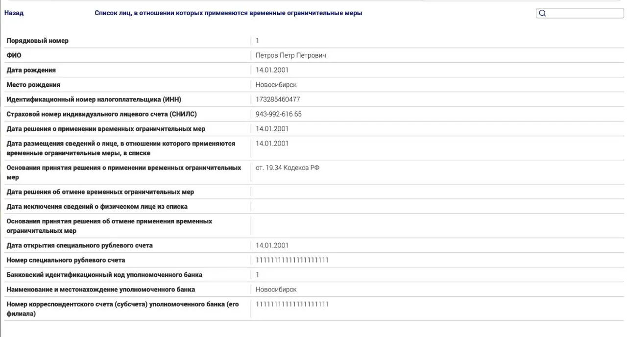 Новые ограничения для граждан, находящихся за пределами России и проходящих по политическим статьям, фиксируются в рамках тестовой записи и предусматривают ряд мер по контролю за исполнением наказаний.