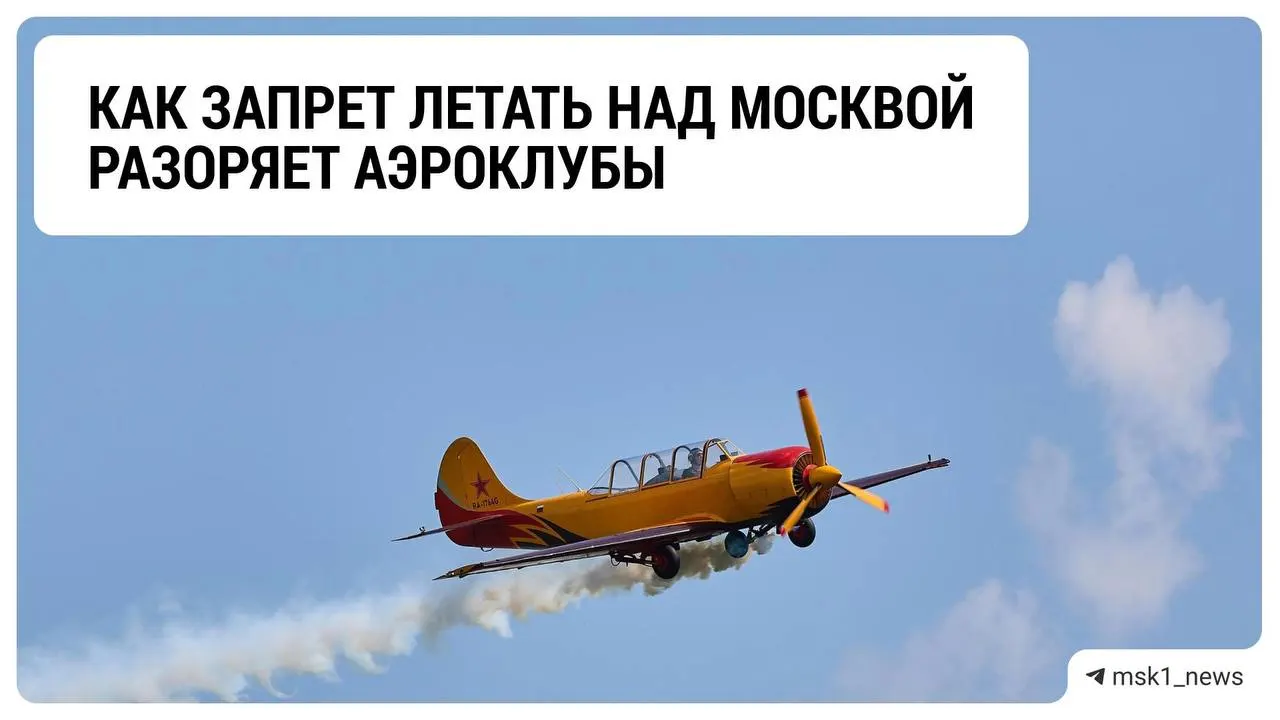 Ограничения на полёты в целях противодействия беспилотникам влияют на доходы аэроклубов в Подмосковье; отрасль ищет ответы и ждёт решения