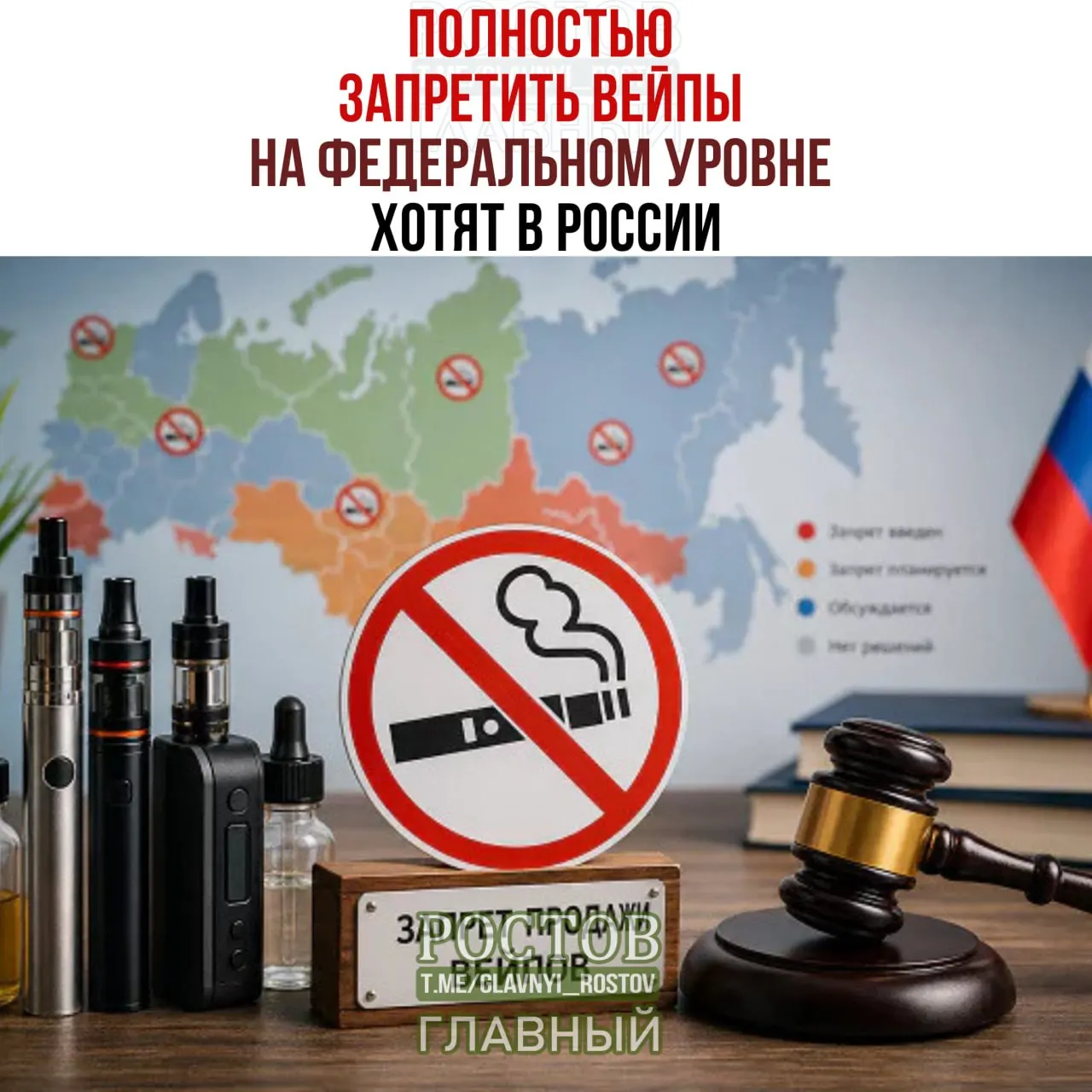 Общественные деятели предлагают запрет на производство и продажу вейпов по всей стране; регионы могут вводить ограничения, федерального запрета пока нет.