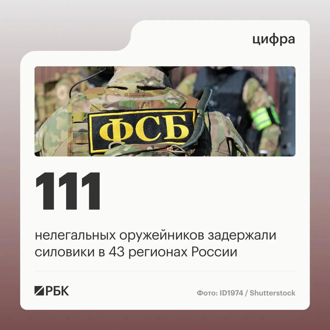Оперативные действия охватили 43 региона, задержаны 111 подозреваемых, ликвидированы подпольные мастерские и остановлена торговля оружием.